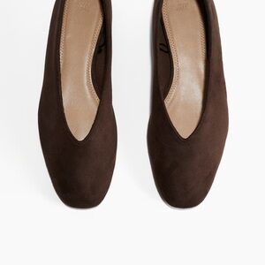 H&M Brown Suede Women's Shoes